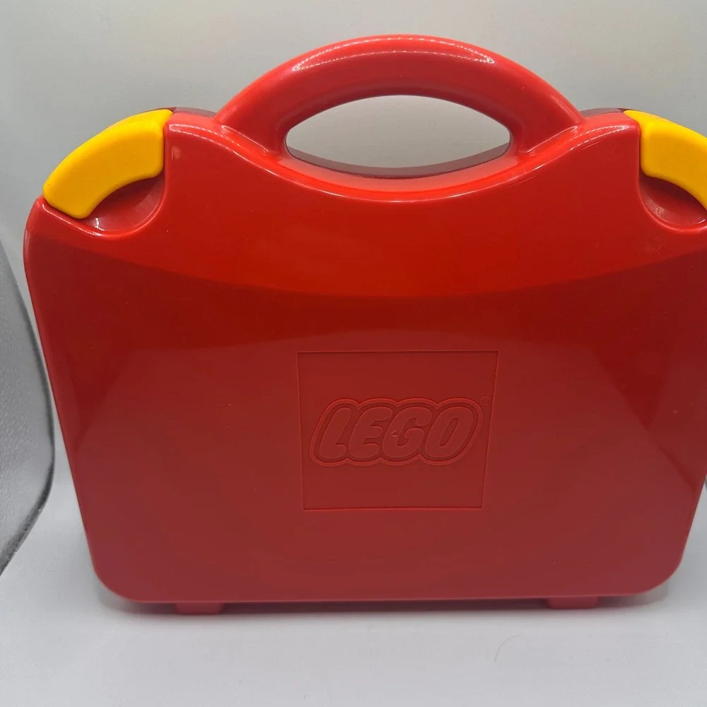 LEGO Juniors Fire Suitcase 10685 Building Set Red Carrying Case 113 Pcs 2015